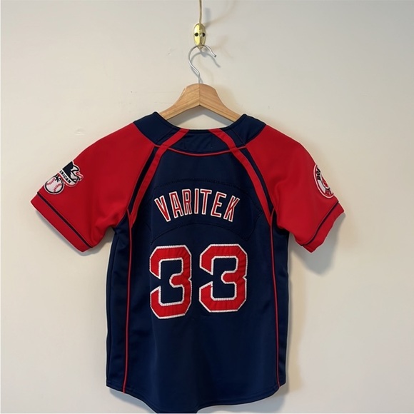 Boston Red Sox “Varitek” Jersey - Boys Small - Picture 5 of 8